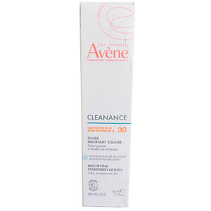 Avene Cleanance Mattifying Sunscreen Lotion 1.7oz / 50mL (03/26)